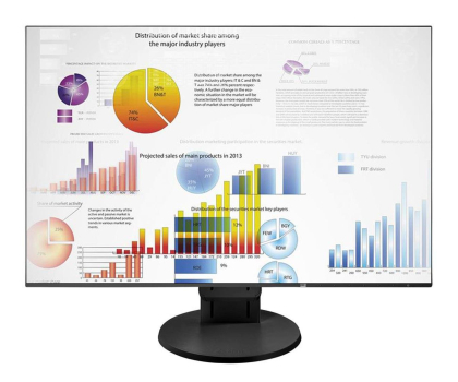 Monitor LED 24" (23,5"-26,4") EIZO FlexScan EV2456-BK